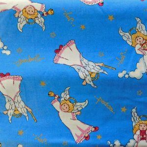 3 Yards Angels Fabric Cotton Print Sewing Crafting Oakhurst Textiles 45 Wide